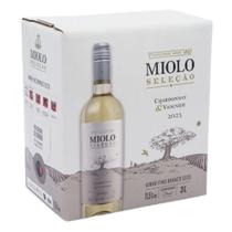 Vinho Miolo Seleção Chardonnay & Viognier Bag in Box 3000ml