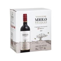 Vinho Miolo Tinto Selecao Cabernet Merlot Bag 3L Vinho Miolo Tinto Selecao Cabernet Merlot Bag 3L