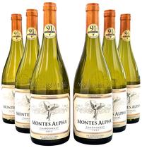 Vinho Montes Alpha Chardonnay Kit Com 6 Garrafas Oferta