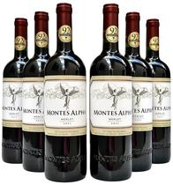 Vinho Montes Alpha Merlot Kit Com 6 Garrafas Oferta