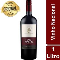 Vinho Nacional San Martin Bordô Tinto Suave 1L - Panizzon Vinho Nacional San Martin Bordô Tinto Suave 1L - Panizzon