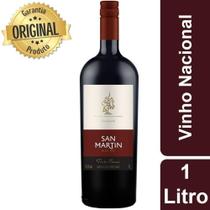 Vinho Nacional San Martin Tinto Suave 1L - Panizzon