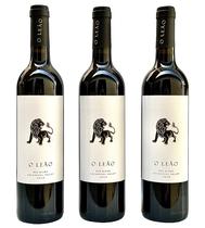 Vinho O Leao Tinto Vik Kit Com 3 Garrafas Autêntico