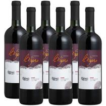 Vinho Orgânico Suave Bordô De Cezaro Kit 6