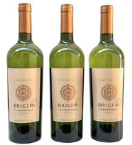 Vinho Origem Chardonnay - Casa Valduga Kit Com 3 Garrafas Oferta