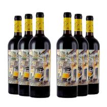 Vinho Porta 6 Tinto Português 750Ml - Kit 6 Unidades
