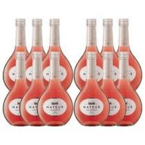Vinho Português Rosé Meio Seco Mateus 187ml Kit 12 Unidades