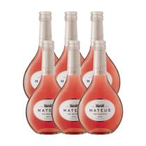 Vinho Português Rosé Meio Seco Mateus 187ml Kit 6 Unidades