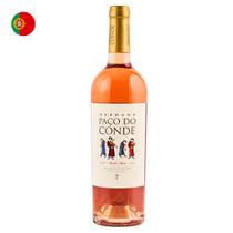 Vinho Português Rosé Uvan Touriga Nacional e Aragonês Herdade Paço do Conde 750ml