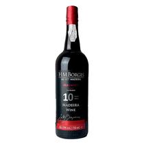 Vinho Português Tinto H.M.Borges Sweet Malmsey 10 Anos Ilha da Madeira 750ml - Vinho de Portugal