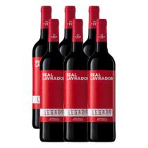 Vinho Real Lavrador Tinto Portugal Alentejo 750ml Kit 6 Und