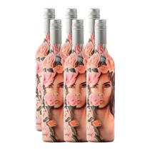 Vinho Rose Chileno La Piu Belle Vik Wine 750ml Kit 6 Und