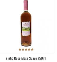Vinho Rosé Mesa Suave 750ml Vinho Rosé Mesa Suave 750ml