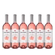 Vinho Rose Seco Casa Perini Solidario Merlot 750ml Caixa 6un Vinho Rose Seco Casa Perini Solidario Merlot 750ml Caixa 6un