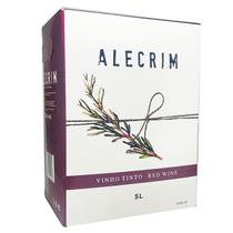 Vinho Seco Tinto Português Alecrim Bag-in-box 5 Lt