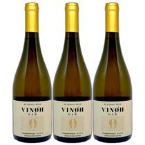 Vinho Sem Álcool Branco Seco Chardonnay Vinoh OAK - 750mL - Nacional - 03 un