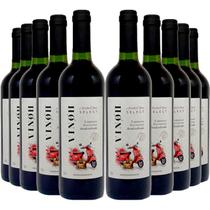 Vinho Sem Álcool Tinto Seco Cabernet Vinoh Select - 750mL - Nacional - 10 unidades