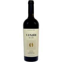 Vinho Sem Álcool Tinto Seco Merlot Vinoh OAK - 750mL - Nacional