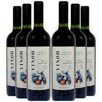 Vinho Sem Álcool Tinto Seco Merlot Vinoh Select - 06 Un