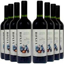 Vinho Sem Álcool Tinto Seco Merlot Vinoh Select - 08 Un