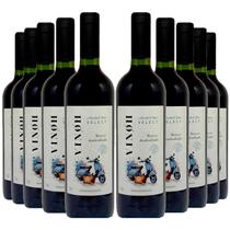 Vinho Sem Álcool Tinto Seco Merlot Vinoh Select - 750mL - Nacional - 10 unidades