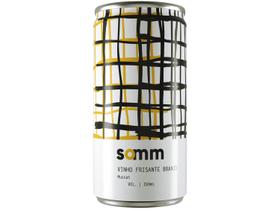 Vinho somm moscatel frisante branco 269ml