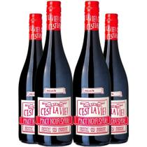 Vinho Tinto Albert Bichot C'est La Vie 750ml Kit 4 Garrafas