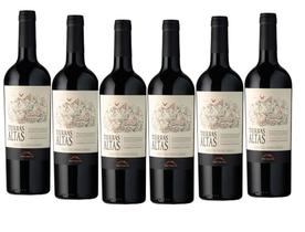Vinho Tinto Argentino Tierras Altas Cabernet Sauvignon 750ml - Caixa com 6 unidades