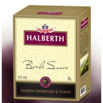 Vinho Tinto Bordô Suave Bag-in Box Halberth 3l