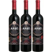 Vinho Tinto Cabernet Sauvig Arbo Casa Perini 750ml Kit 3un