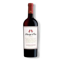 Vinho Tinto Californiano Menage a Trois California Soft Red Blend 750ml - Menage a Trois Wines