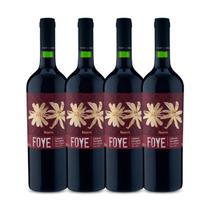 Vinho Tinto Chileno Cabernet Sauvignon Foye 750ml Kit c/ 4