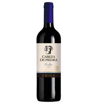 Vinho Tinto Chileno Malbec Cabeza de Piedra 750ml Vinho Tinto Chileno Malbec Cabeza de Piedra 750ml