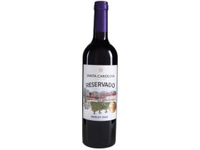 Vinho Tinto Chileno Santa Carolina Reservado Merlot 750ML