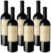 Vinho tinto D.v Catena Carbenet Malbec, caixa com 6 unidades.
