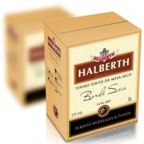 Vinho Tinto De Mesa Bordô Seco Bag-In-Box 3L - Halberth