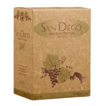 Vinho Tinto de Mesa Suave Bag-in-Box 5L San Diego Kit 3