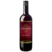 Vinho tinto de mesa suave tradicional catafesta 750ml