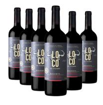 Vinho tinto Loco de Piedra Reserva cabernet 750ml - cx 06 un