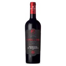 Vinho tinto meio seco Primitivo di Manduria EPICURO - 750ml - Femar Vini SRL