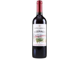 Vinho Tinto Meio Seco Santa Carolina Reservado Cabernet Sauvignon Chile 750ml