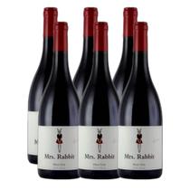 Vinho Tinto Mrs Rabbit Pinot Noir Françes 750ml 6 Unidades