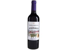 Vinho Tinto Santa Carolina Reservado Merlot Chile 750ml