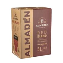 Vinho Tinto Seco Almadén Red Blend Tempranillo Shiraz Bag In Box 5l