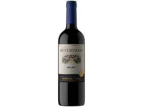 Vinho Tinto Seco Concha y Toro Malbec Reservado - Chile 2022 750ml Vinho Tinto Seco Concha y Toro Malbec Reservado - Chile 2022 750ml