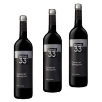 Vinho Tinto Seco Latitud 33 Cabernet Sauvignon 750ml - 3 Unidades