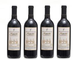 Vinho Tinto Suave Bordô Masotti 750ml Kit 4 unid Vinho Tinto Suave Bordô Masotti 750ml Kit 4 unid