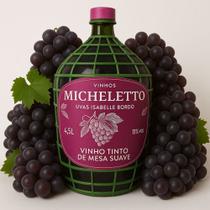 Vinho Tinto Suave Niágara Micheletto Garrafão 4,6l