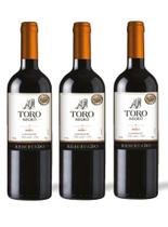 Vinho Toro Negro Carmenere - Kit 3 Garrafas