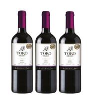 Vinho Toro Negro Merlot - Kit 3 Garrafas